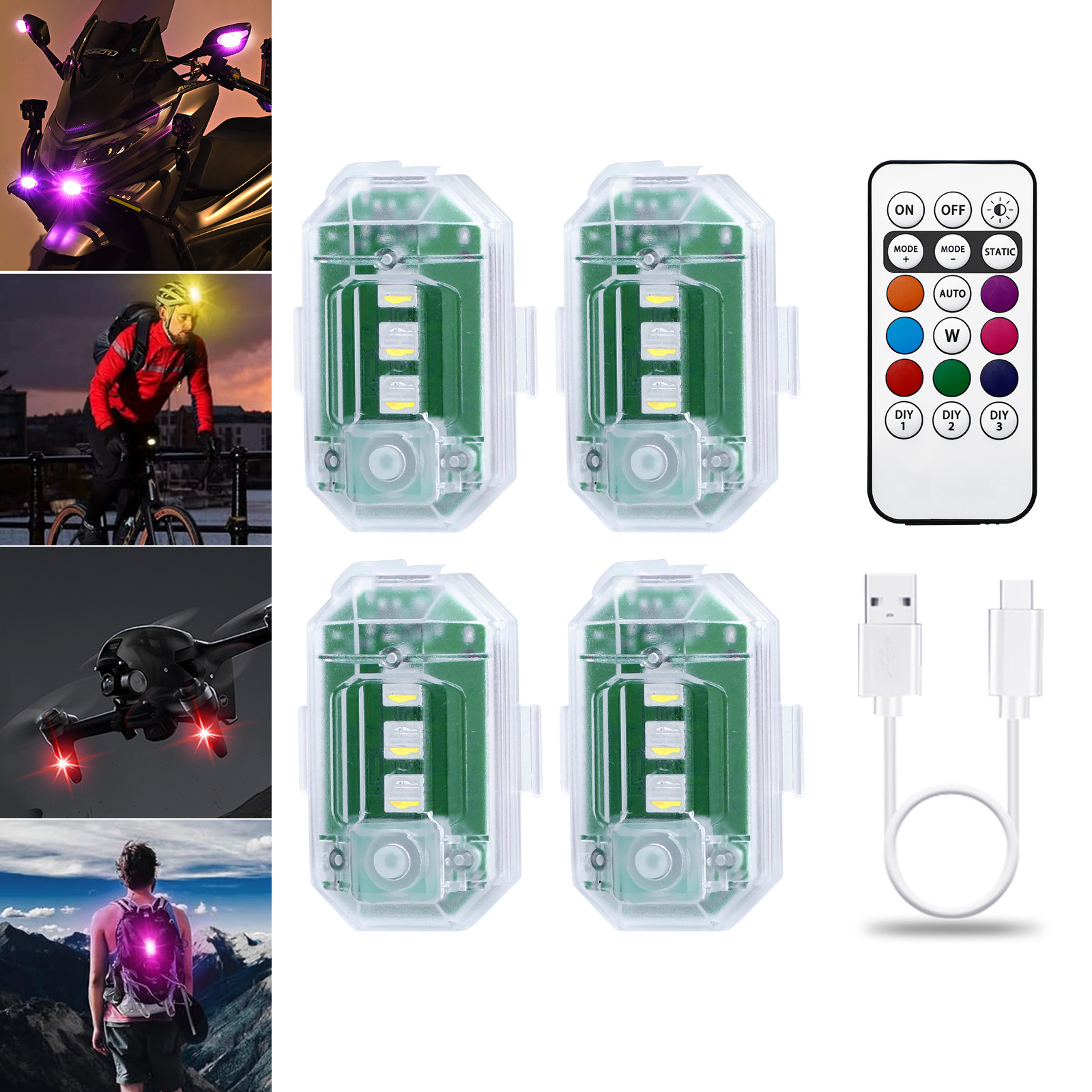 LECART Wireless Led Lights for – Drone Strobe Light recenzja i cena