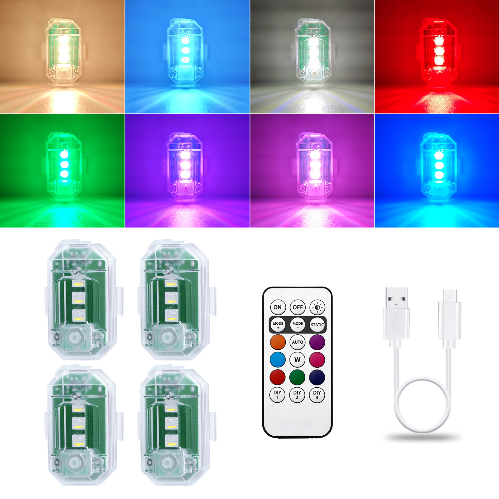 LECART Wireless Led Lights for – Drone Strobe Light recenzja i cena