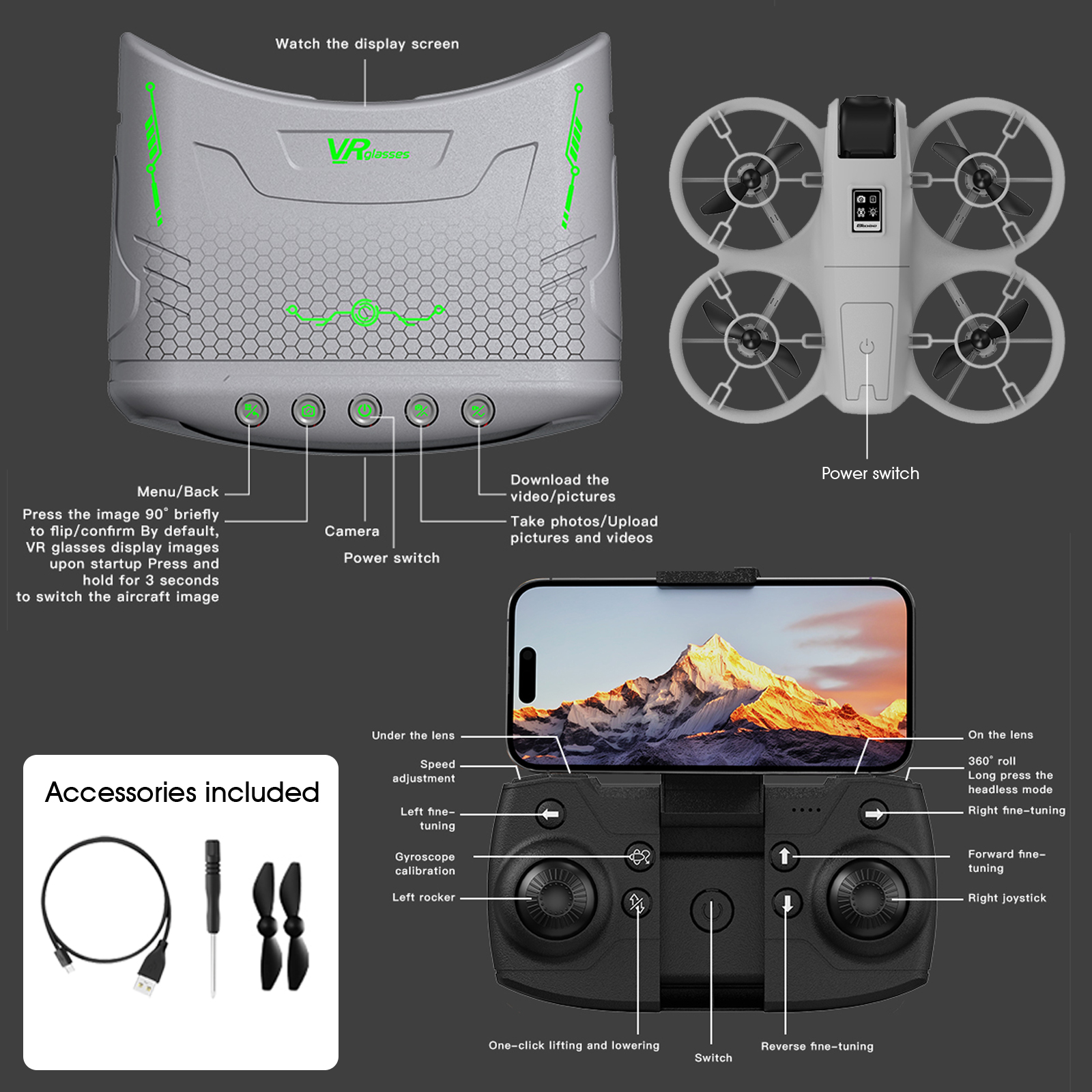 Mini Drone That Is Easy For Be – Drone Battery Adapter recenzja i cena