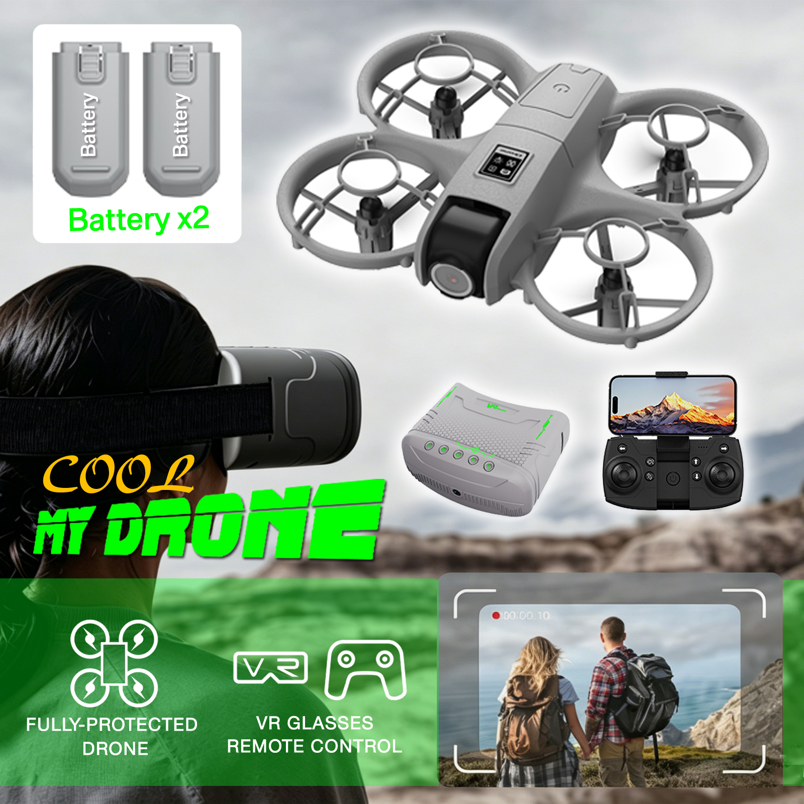 Mini Drone That Is Easy For Be – Drone Battery Adapter recenzja i cena