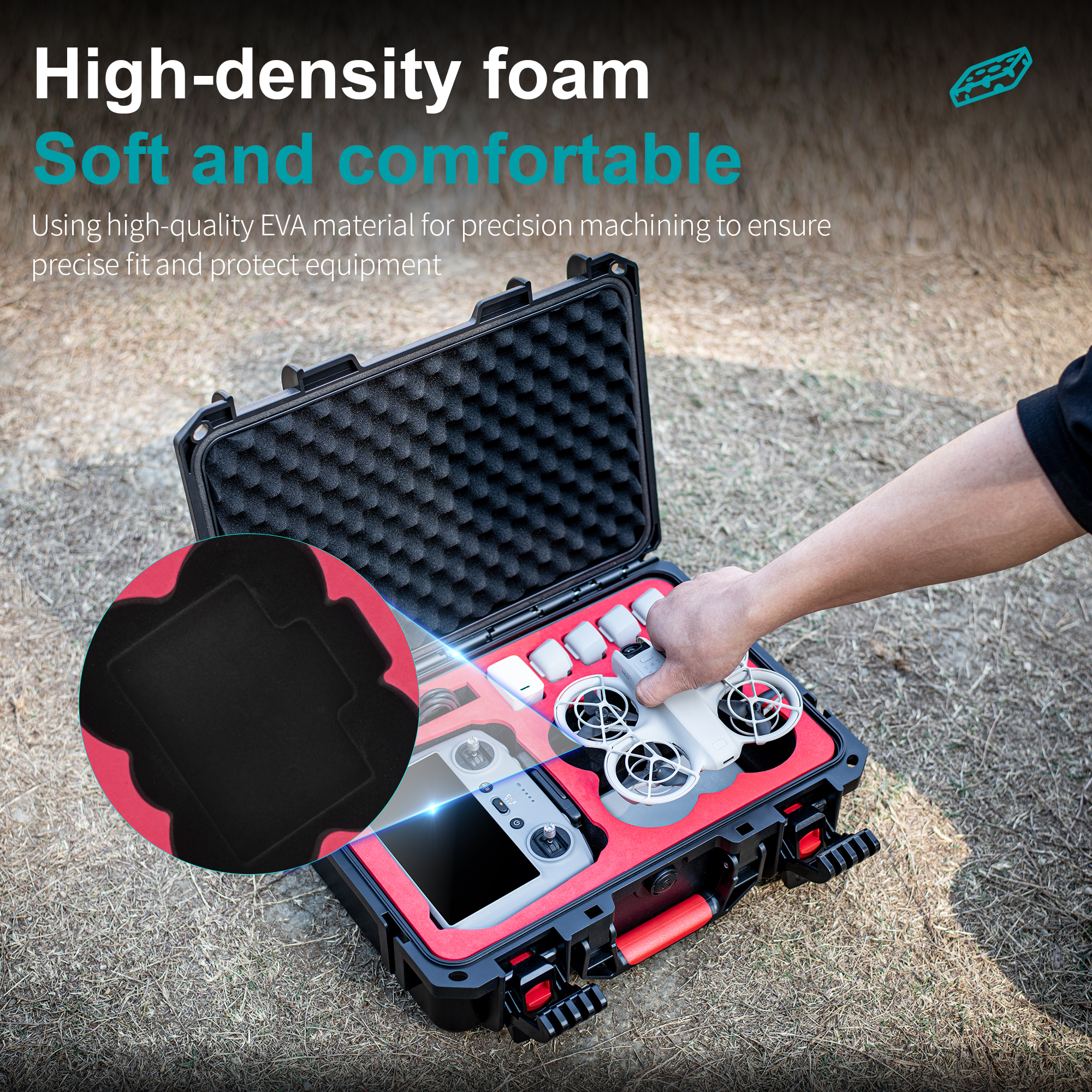 Portable Hard Waterproof Case  – Drone Joystick Cover recenzja i cena