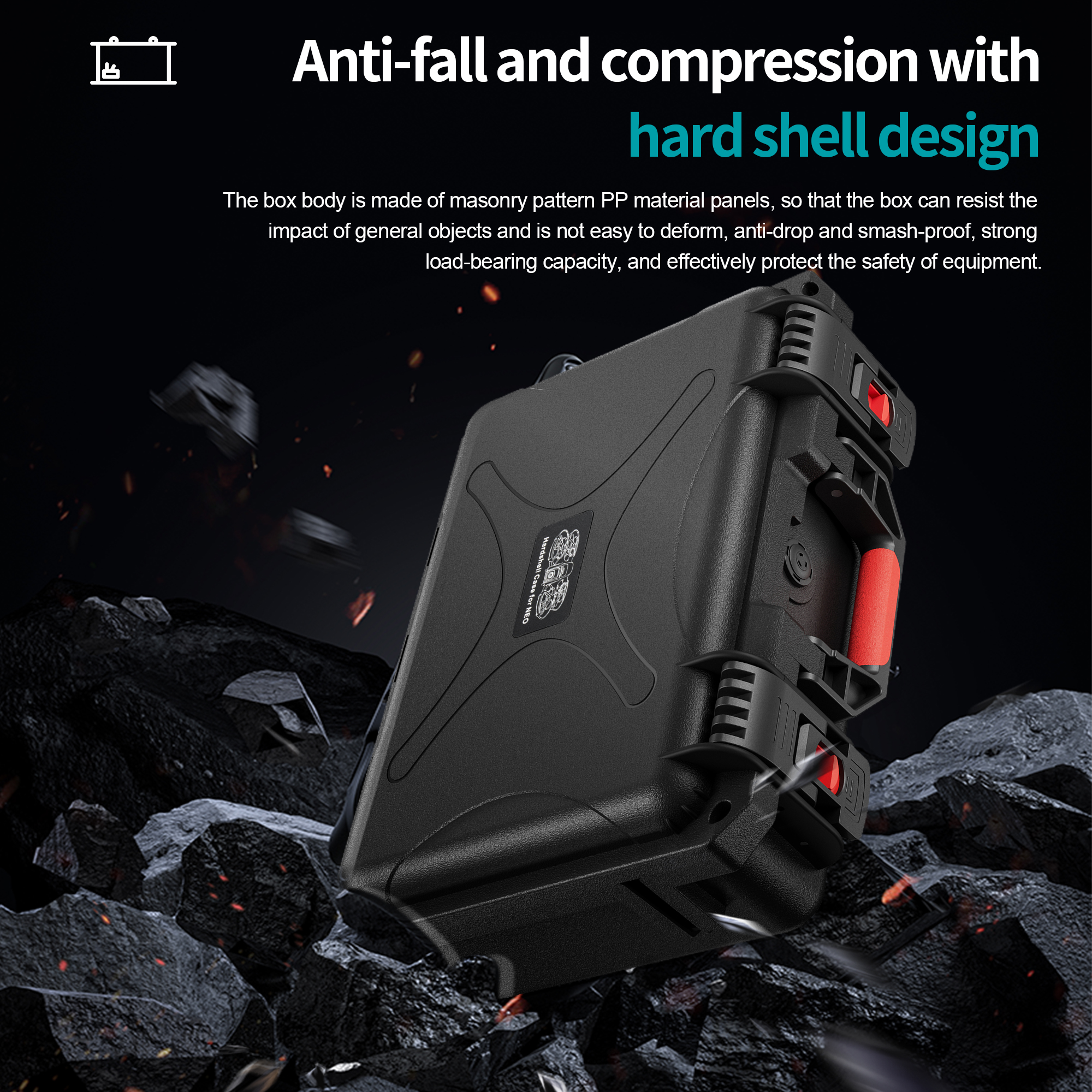 Portable Hard Waterproof Case  – Drone Joystick Cover recenzja i cena