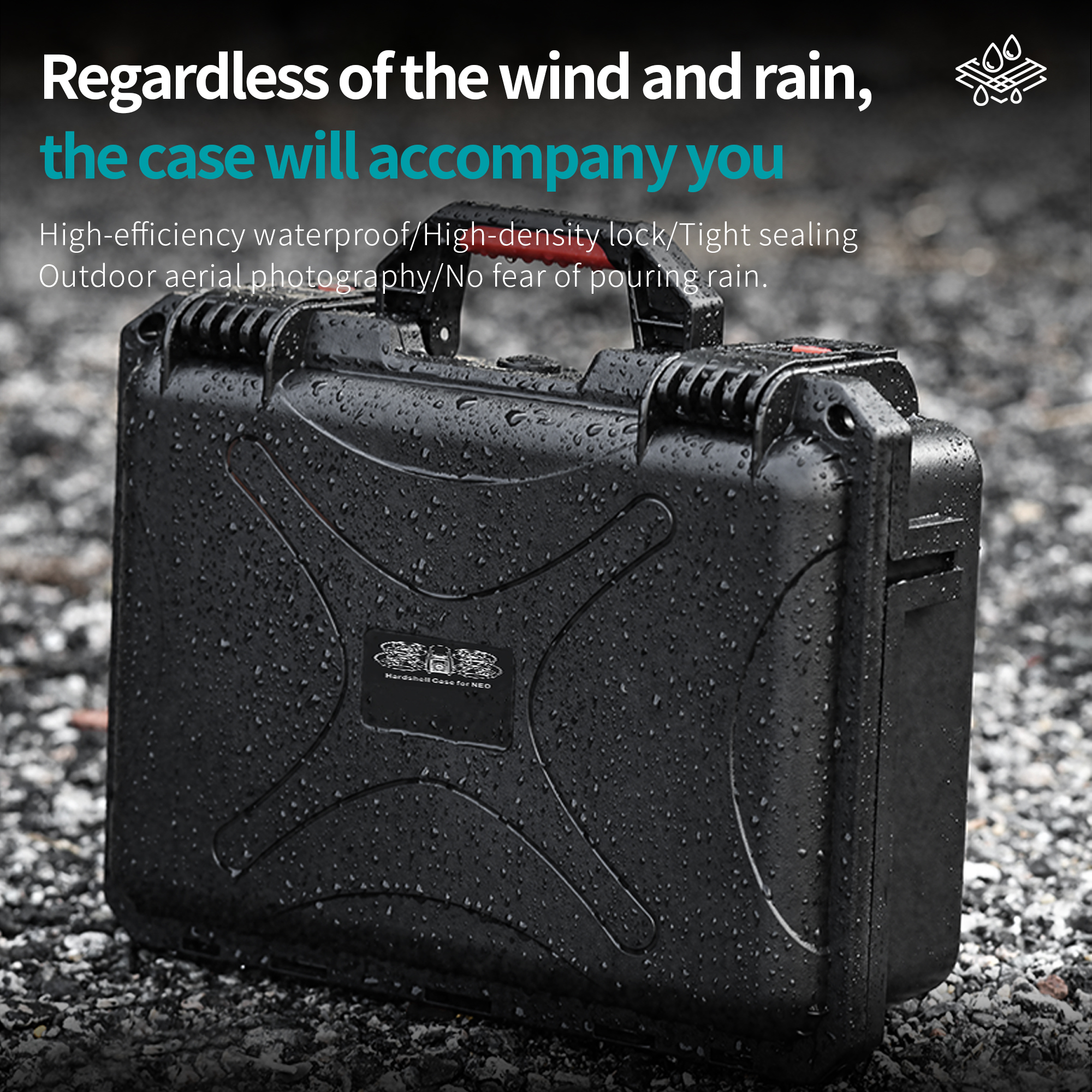 Portable Hard Waterproof Case  – Drone Joystick Cover recenzja i cena