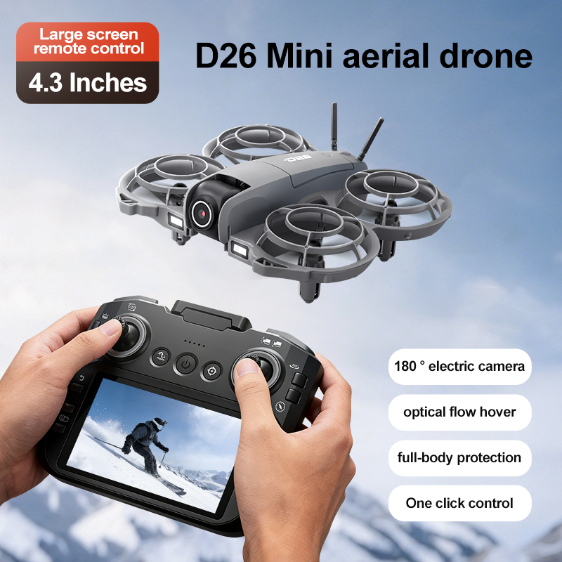 D26 Drone 4K Aerial HD 180° Ca – Drone Battery Adapter recenzja i cena