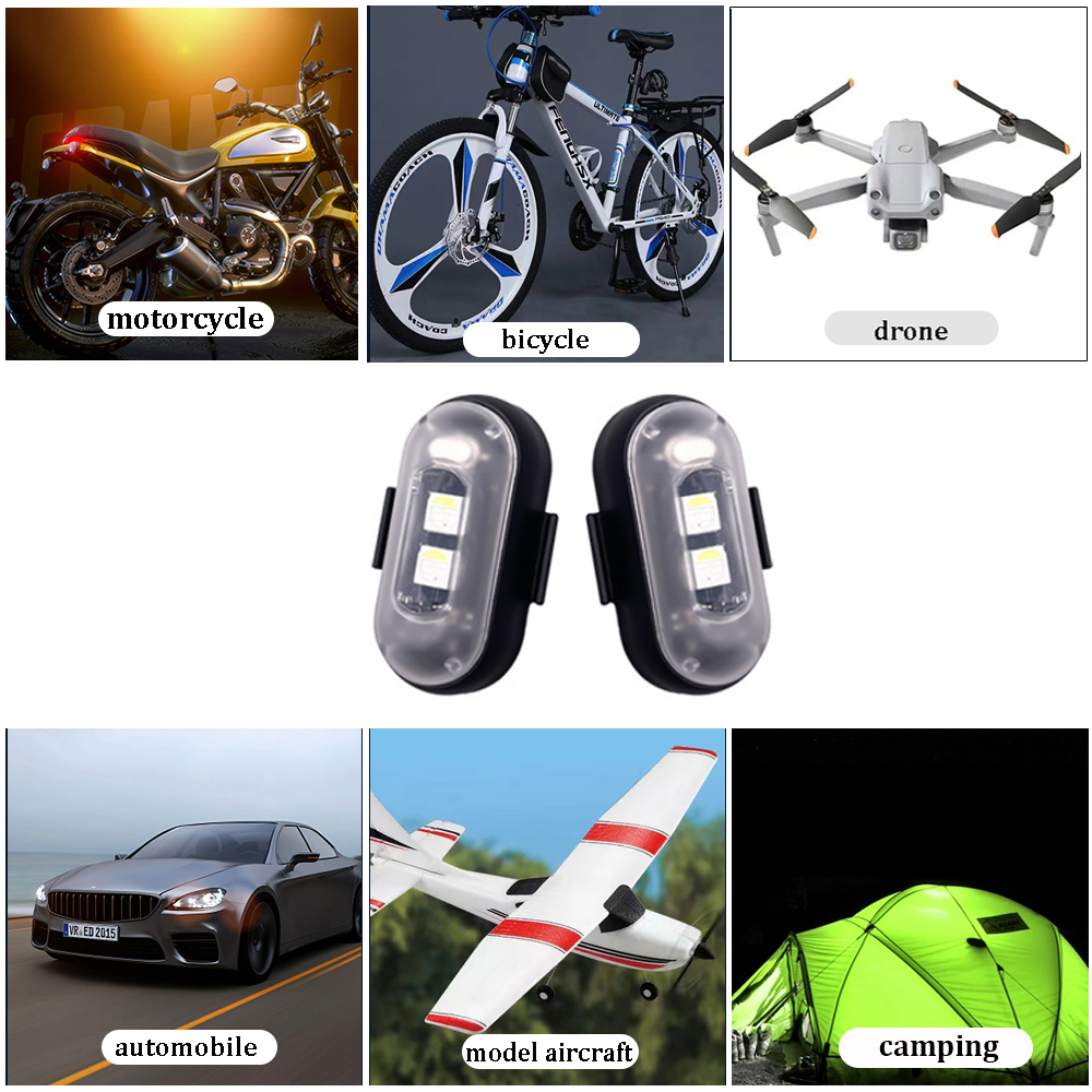 10x 4x 8Colors Wireless LED Dr – Drone Beacon Light recenzja i cena