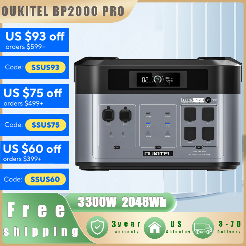 OUKITEL BP2000 PRO Portable Po – Drone Solar Charger recenzja i cena