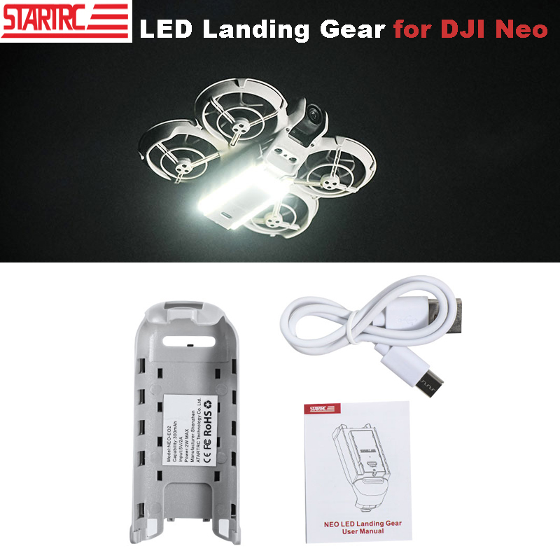 STARTRC LED Landing Gear for D – Drone Beacon Light recenzja i cena