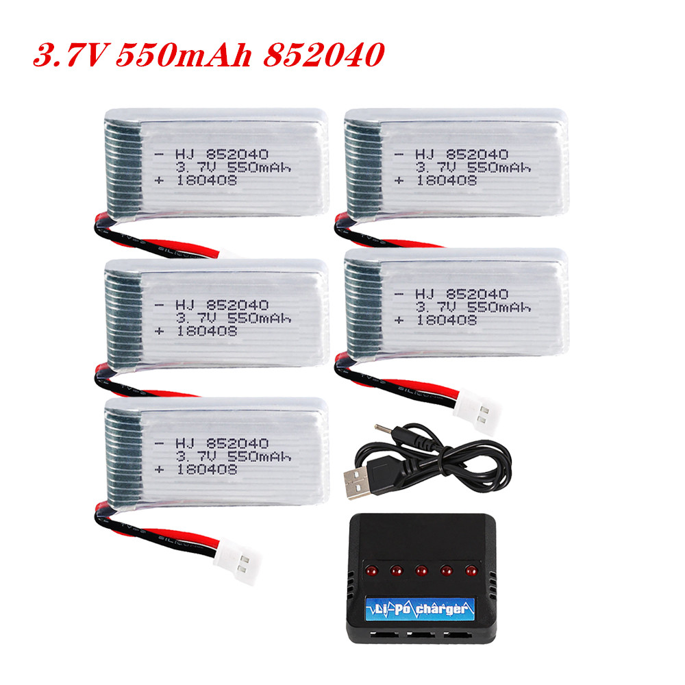 3.7V 550mAh 25C Lipo Battery 8 – Drone Battery Adapter recenzja i cena