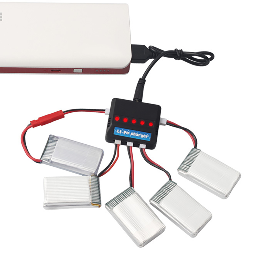 3.7V 550mAh 25C Lipo Battery 8 – Drone Battery Adapter recenzja i cena