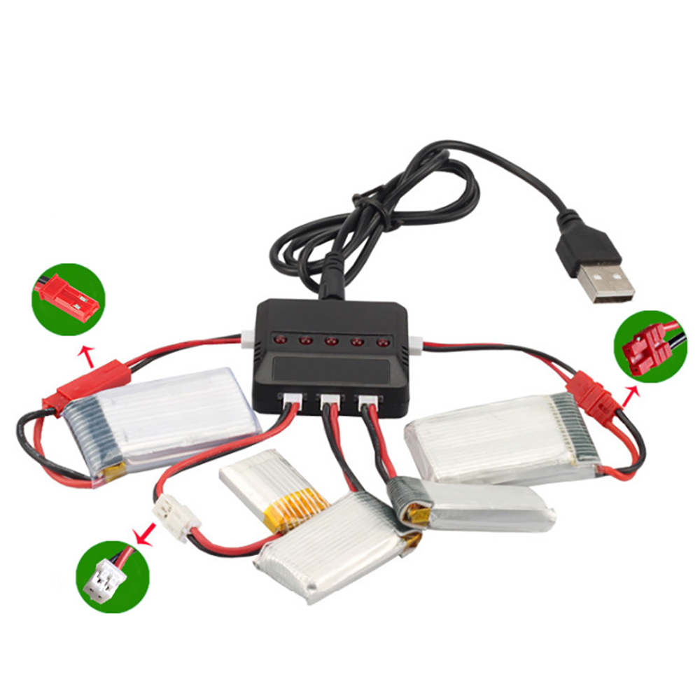 3.7V 550mAh 25C Lipo Battery 8 – Drone Battery Adapter recenzja i cena