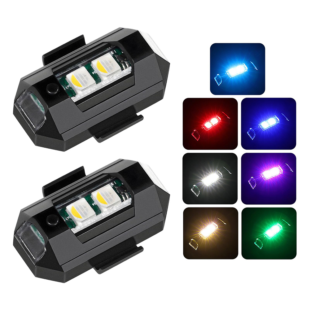 2PCS Mini LED Strobe Lights De – Drone Beacon Light recenzja i cena