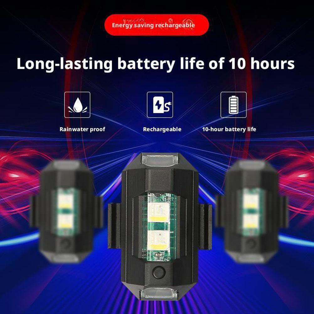 2PCS Mini LED Strobe Lights De – Drone Beacon Light recenzja i cena