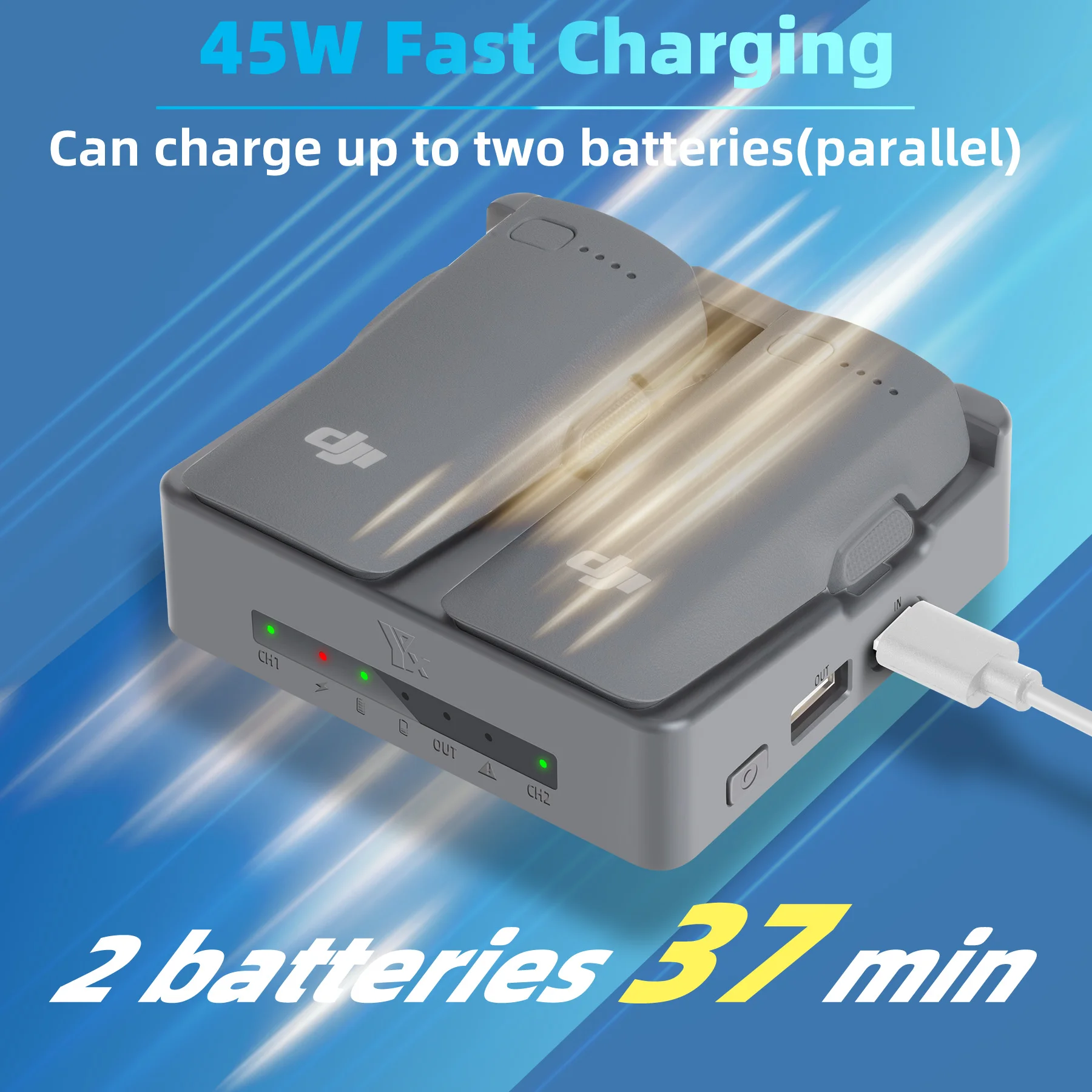NEO 2 Fast Charging Hub Batter – Drone Charging Hub recenzja i cena
