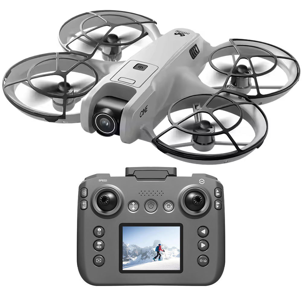 V666 Foldable Mini Drone 4K Du – Drone Controller Screen recenzja i cena
