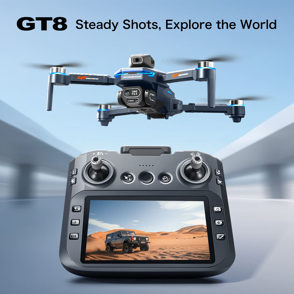 GT8 Obstacle Avoidance Aerial  – Drone Battery Adapter recenzja i cena