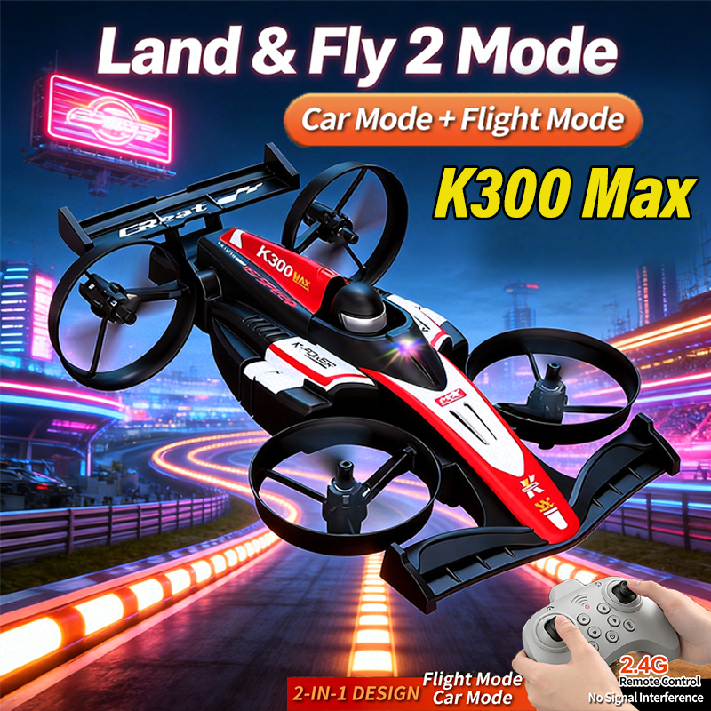Mini RC Flying Car Transformab – Drone Beacon Light recenzja i cena