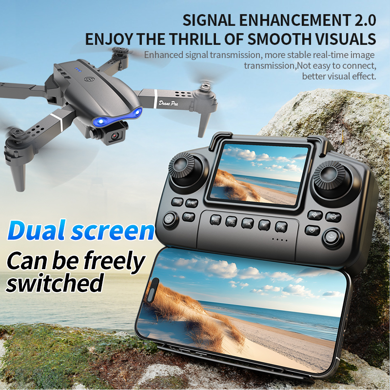 E99 PRO Drone Screen Control A – Drone Battery Adapter recenzja i cena